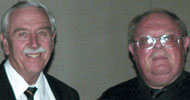 Ivor Evans (left) and Bill Steenberg (SAIMC)